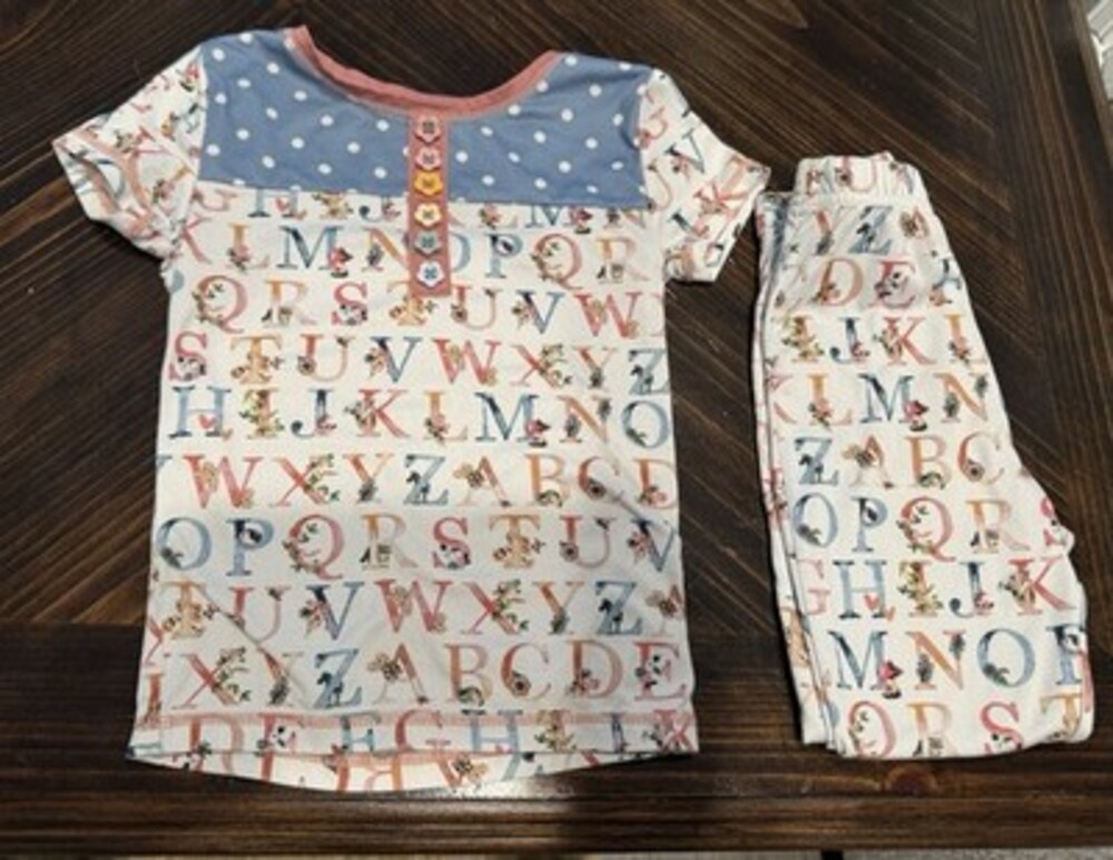 Matilda Jane Heart to Heart ABC Pajama Set Size 4